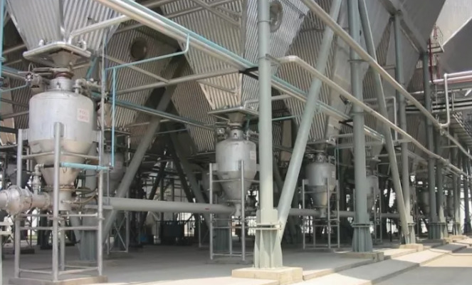 氣力輸送設備輸送現場