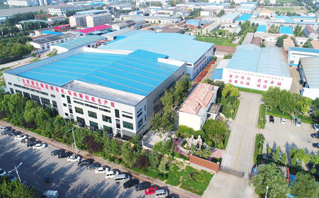 章丘豐源機械有限公司氣力輸送系統(tǒng)廠區(qū)