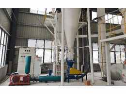 陶瓷粉循環輸送系統山西化工廠系統完美運行 陶瓷粉循環輸送系統山西化工廠系統完美運行